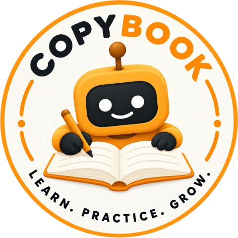 CopyBook: Learn. Practice. Grow.